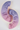 Purple and pink headband on a white background