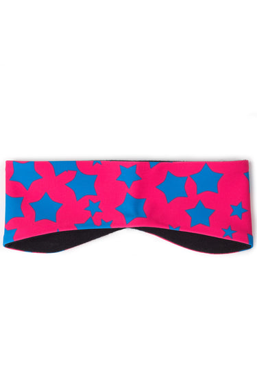 Headband BLUE & RED STARS