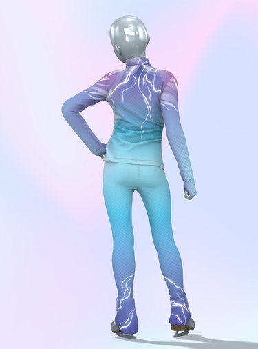 Figure Skating Outfit Two Pieces Set - RAIDEN - Jacket & Pants