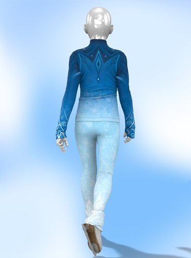Figure Skating Outfit Two Pieces Set - YUKINA - Jacket & Pants