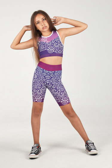 Sleeveless Sport Crop Top - SAMSARA
