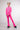 Figure Skating Outfit Two Pieces Set - PINK - Jacket & Pants