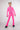 Figure Skating Outfit Two Pieces Set - PINK - Jacket & Pants