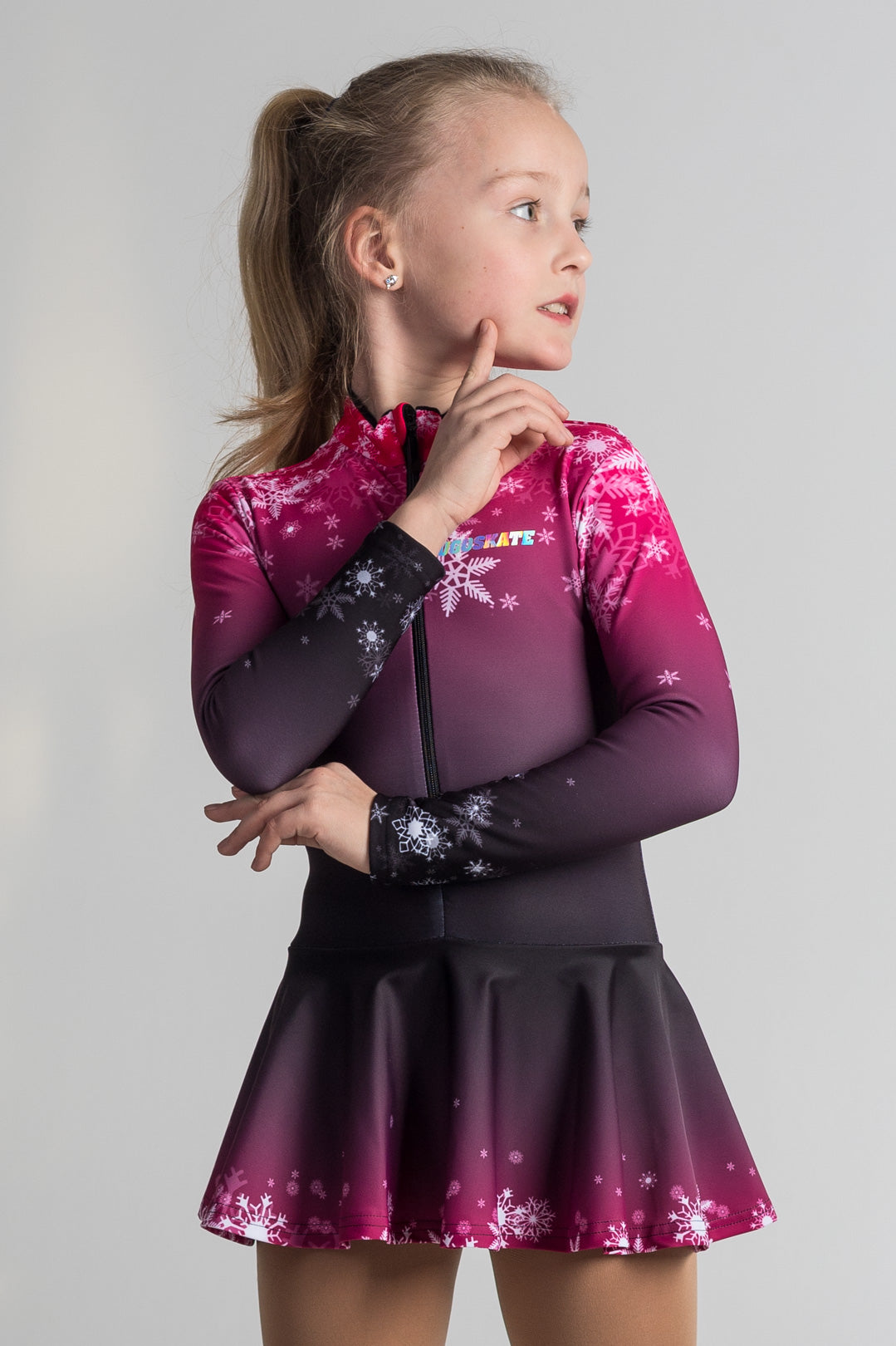 hot pink skating dress Pink Red Ice Skating Dresses Girls Competition Ice Skating Dresses Custom Women Beaded