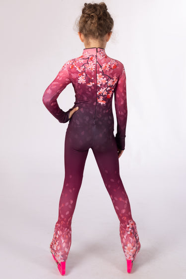 Figure Skating Overall Body Suit - SAKURA