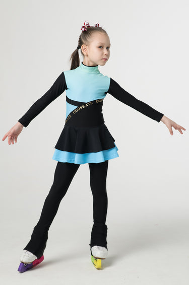 Figure Skating Outfit Overall Thermo with Skirt - LINA JADE