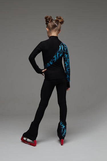Figure Skating Pants - OLIMPIA INDIGO