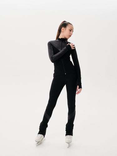 Figure Skating Outfit Two Pieces Set - REGALIA X BLACK - Jacket & Pants