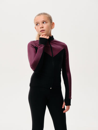 Figure Skating Outfit Two Pieces Set - REGALIA X Violet - Jacket & Pants