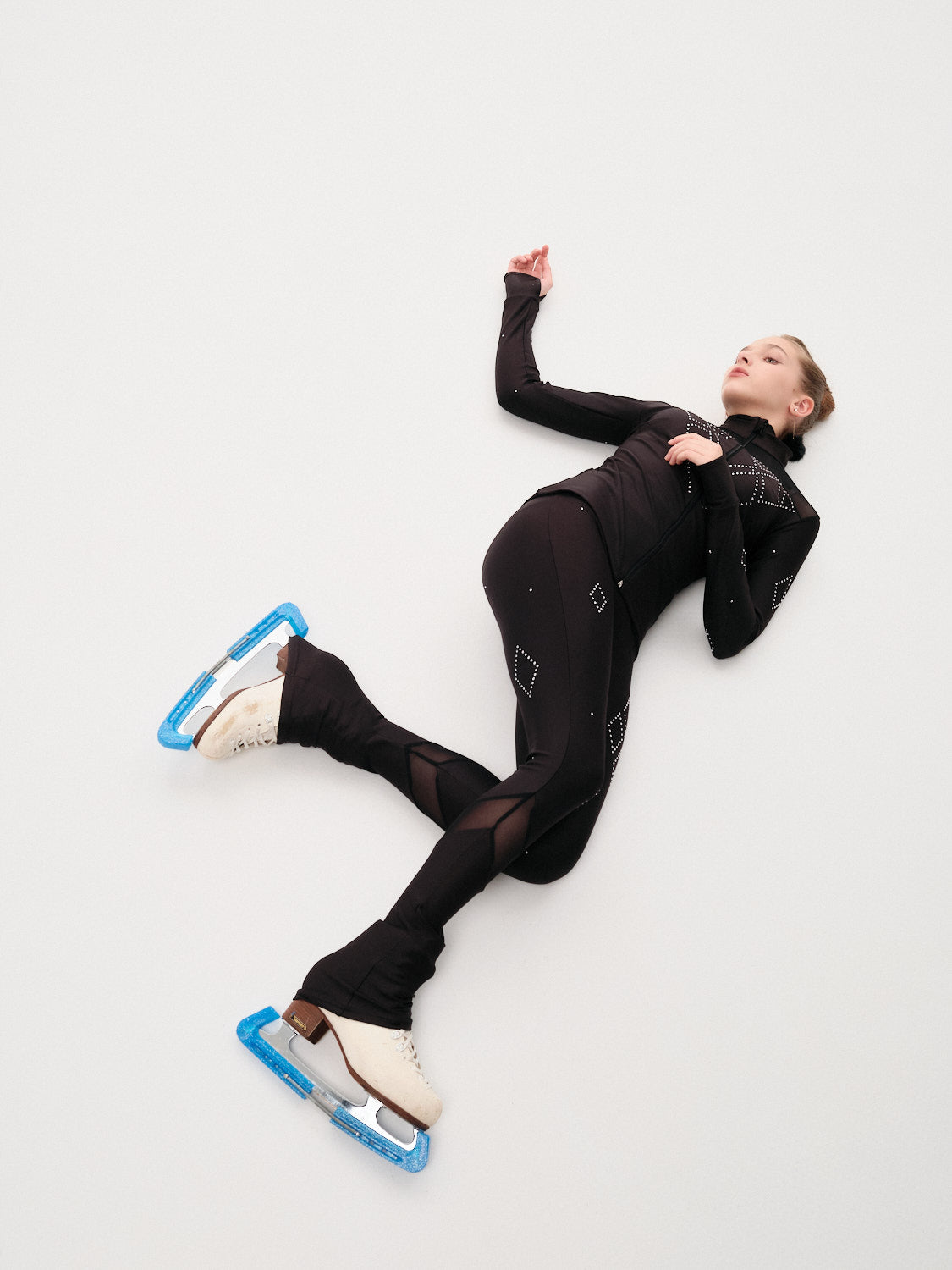 Two Pieces Outfit With Rhinestones - Umbria A - Jacket & Pants