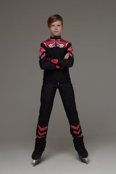 Figure Skating Outfit Two Pieces Set - GLYPH - Jacket & Pants