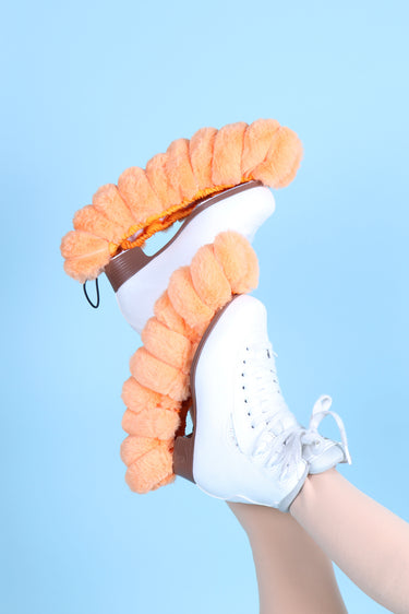 Ice Skate Blade Soakers - Fluffy Coral