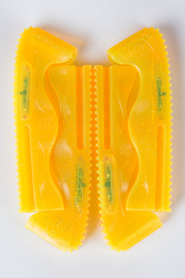 LED light skate guards -  AMBER  Set
