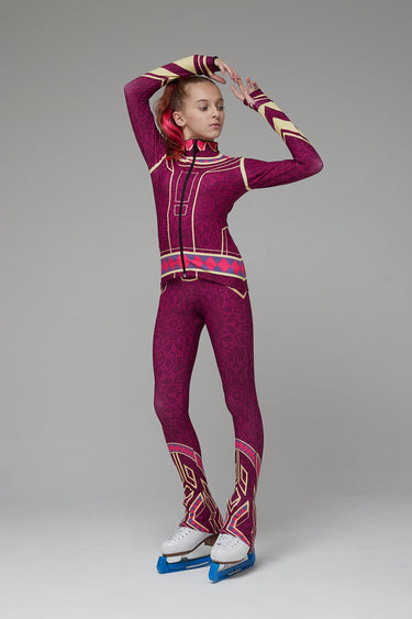 Figure Skating Outfit Two Pieces Set - INDIE - Jacket & Pants