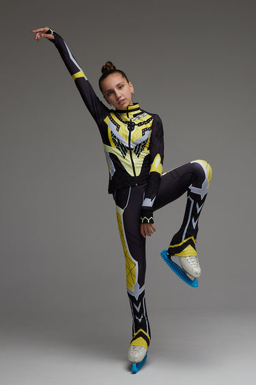 Figure Skating Pants - JUNGLE FURY