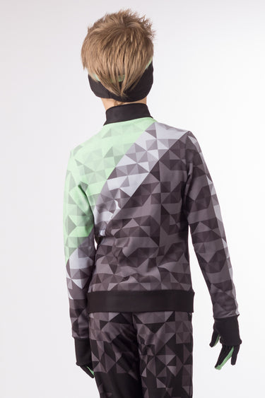 Figure Skating Jacket - KAI GREEN