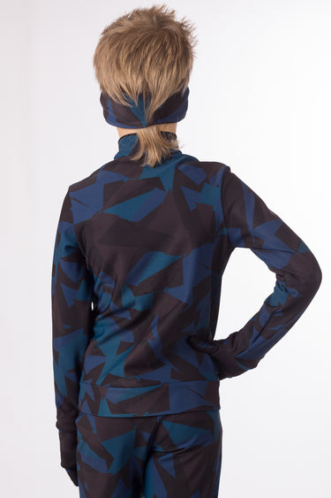 Figure Skating Jacket - KHAKI BLUE