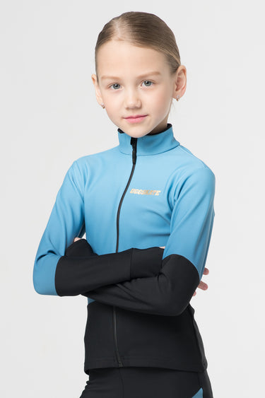 Figure Skating Outfit Two Pieces Set - LINA SAPPHIRE - Jacket & Pants