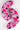 Ice Skate Blade Soakers - PINK STARS