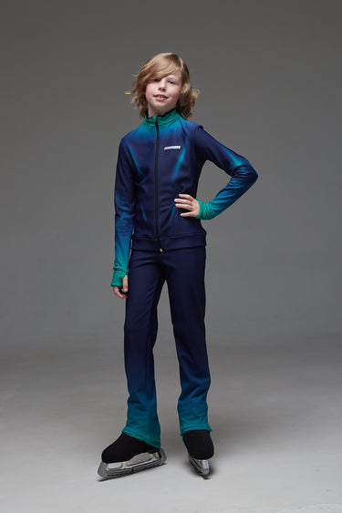 Figure Skating Outfit Two Pieces Set - QUANTUM - Jacket & Pants