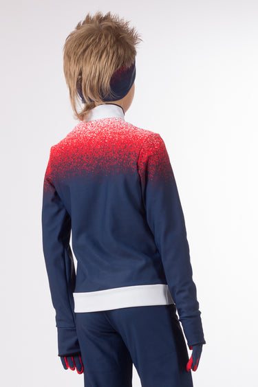 Figure Skating Jacket -  RED NOISE