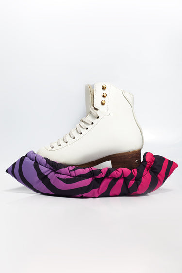 Ice Skate Blade Soakers - ZEBRA GRADIENT