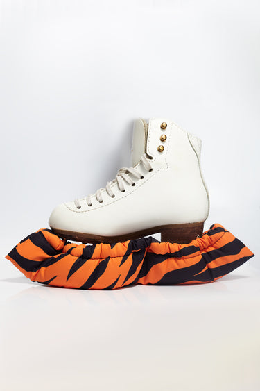 Ice Skate Blade Soakers - ZEBRA ORANGE