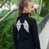 Back - angel wings on girl