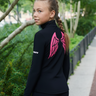 Back view - pink wings top