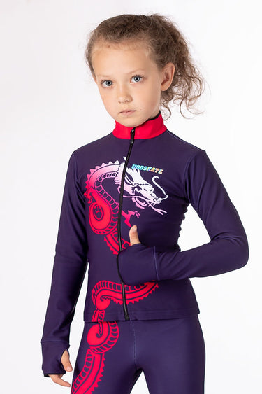 Figure Skating Outfit Two Pieces Set - ORIENT - Jacket & Pants