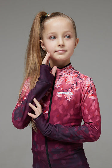 Figure Skating Outfit Two Pieces Set - SAKURA - Jacket & Pants