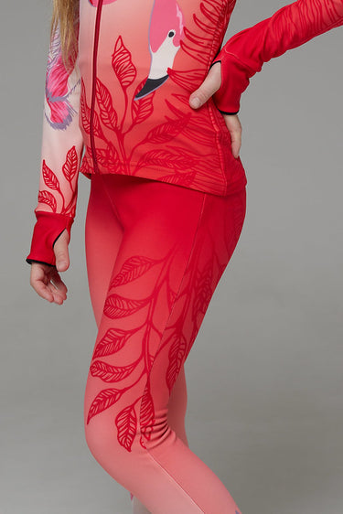 Figure Skating Pants - FLAMINGO