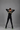 Long Sleeve Ice Skating Jacket with Gold  Angel Wings