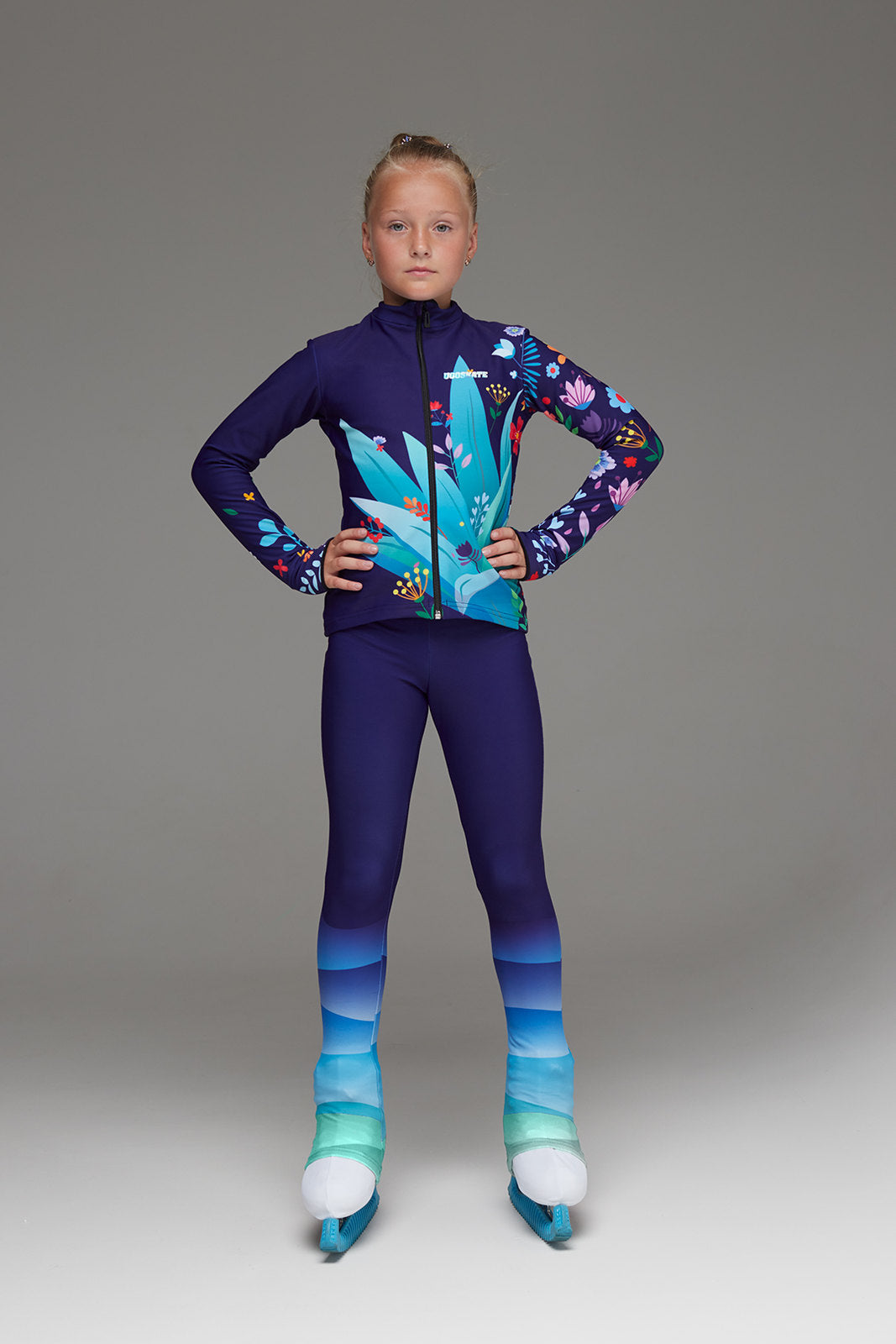 Figure Skating Outfit Two Pieces Set - NIGHT LILLY - Jacket & Pants